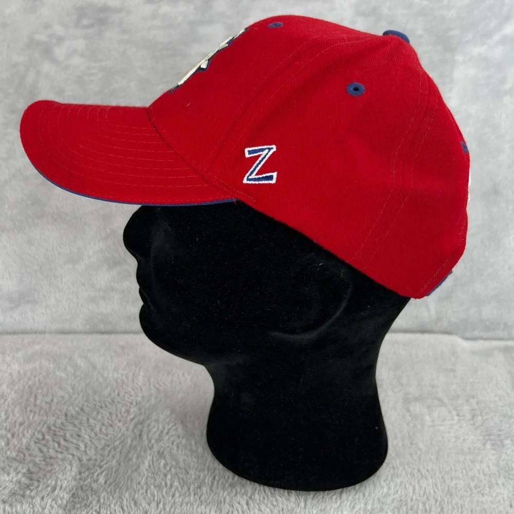 Zephyr Fresno State Bulldogs Hat Red NCAA College Football Baseball Strapback